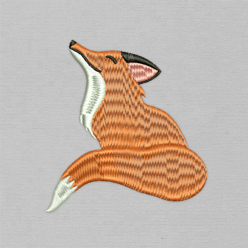 Fox (Machine Embroidery Design) Digital Download #22
