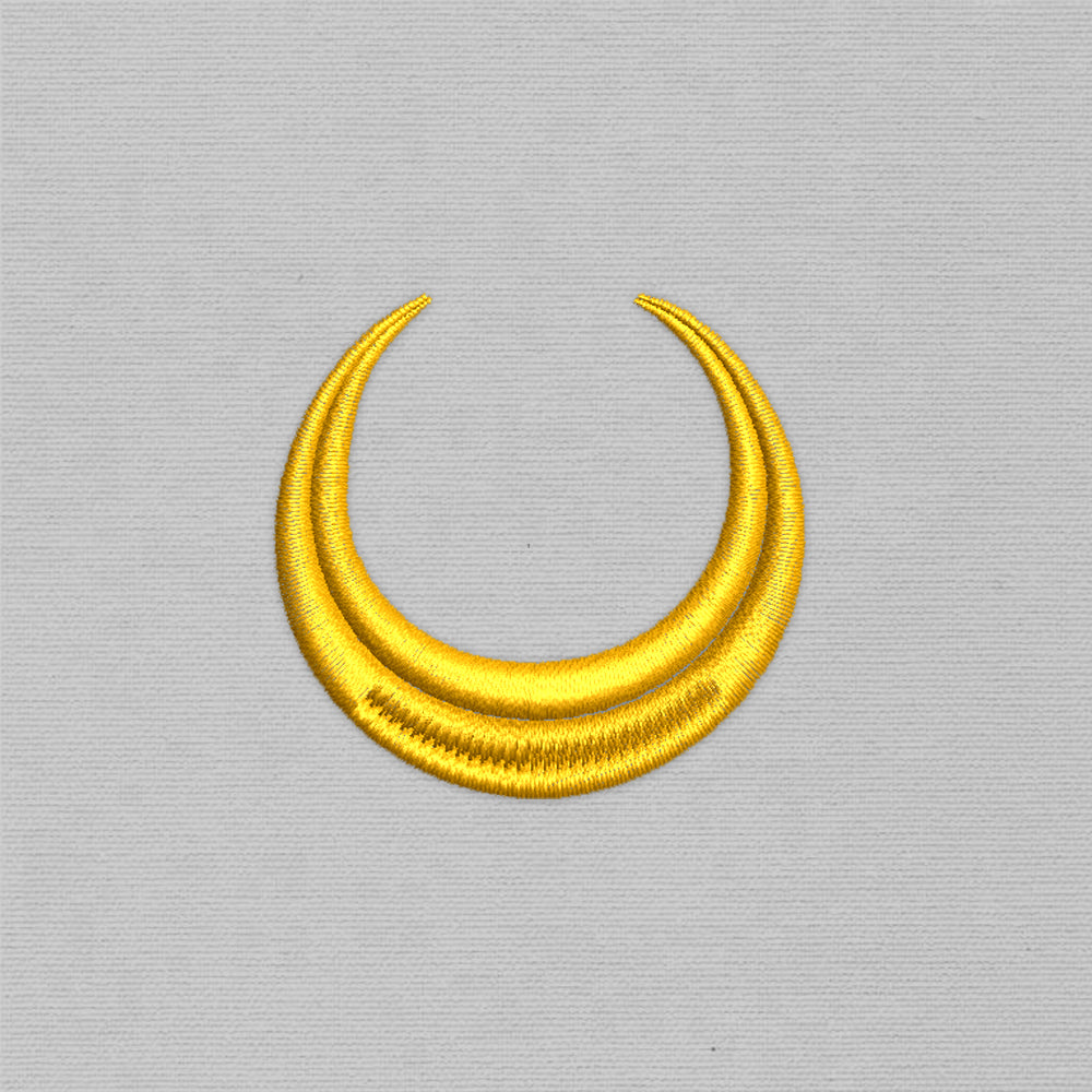 Lune symbol (Machine Embroidery Design) Digital Download #23