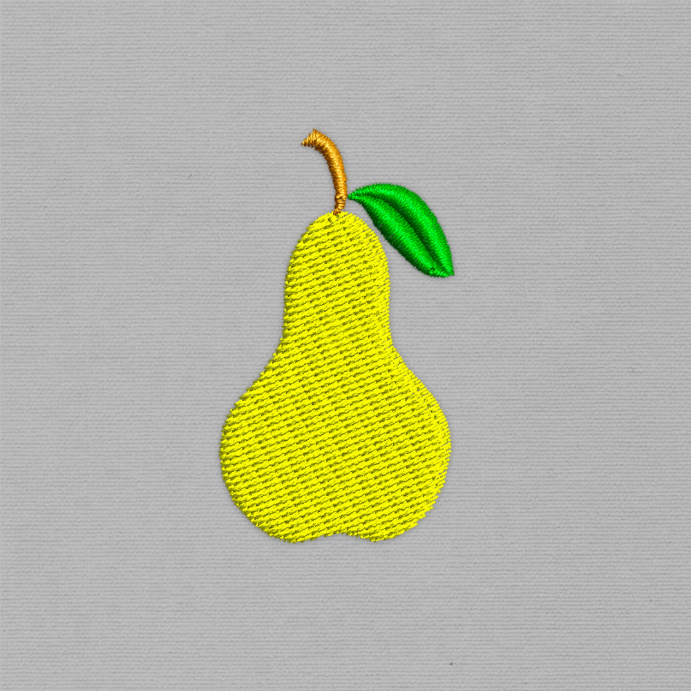 Little Mini Pear (Machine Embroidery Design) Digital Download #26