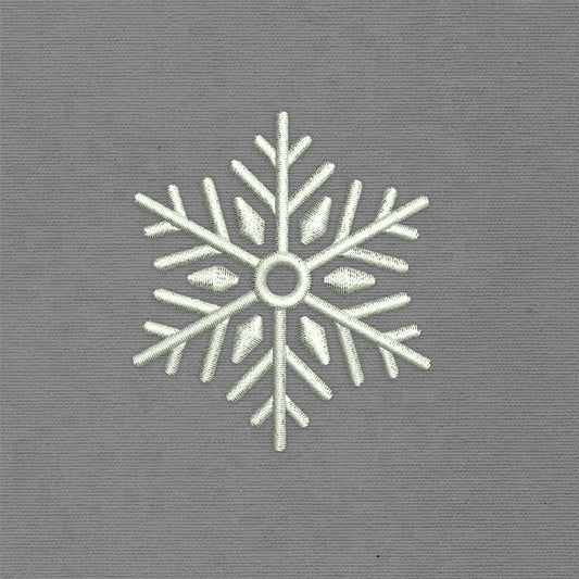 Snowflake (Machine Embroidery Design) Digital Download #38