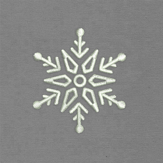 Snowflake 3 (Machine Embroidery Design) Digital Download #40