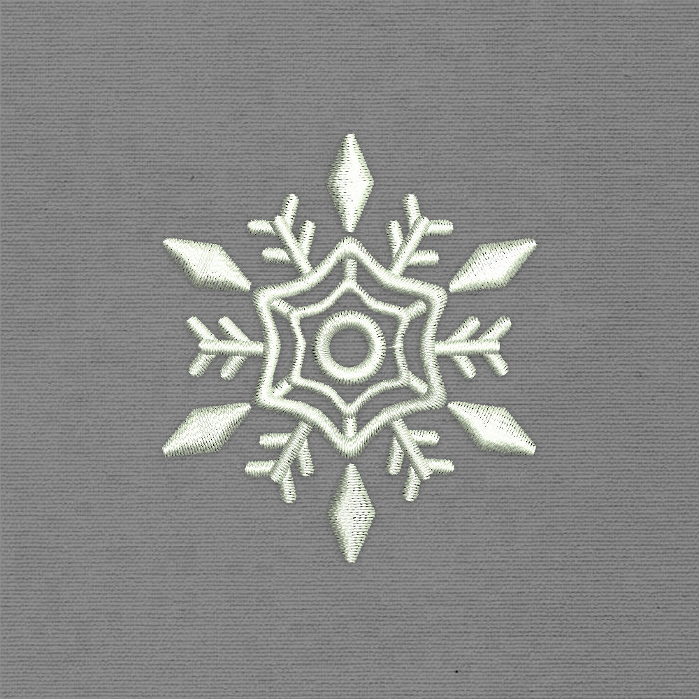 Snowflake 2 (Machine Embroidery Design) Digital Download #39